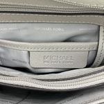 Michael Kors  Ecru Cream Leather Jet Set Large Snap Pocket Tote Bag Photo 10