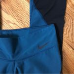 Nike Teal/Black Crop Legging Photo 3