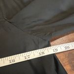 Elizabeth and James  Black Silk Long Sleeve Boat Neck Shift Dress Size M chiffon Photo 9