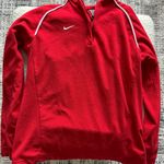 Nike Red Dri-Fit fleece Pullover Photo 0