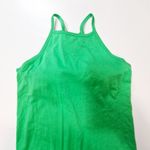 frame denim FRAME Cami Tank Dress in Grass Green XS Photo 5