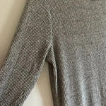 A New Day Gray Ribbed Sweater Dress Photo 7