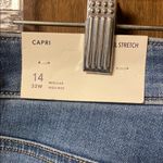 American Eagle  Outfitters Light Blue Cropped Jeans Photo 2