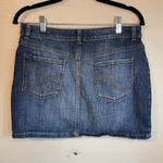 Women’s Fat Face Denim Mini Skirt Size 12 With Pockets Excellent Condition Y2K Blue Photo 5