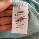 Talbots T by Lounge Sky Blue Cowl Neck Sweatshirt Sweater, Size LP Photo 13