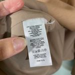 Ann Taylor  Women Tan No Collar One Button Double Knit Cutaway Blazer Size 18 Photo 6