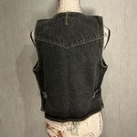 Universal Threads Universal Thread Charcoal Denim Vest Size 10 Photo 4