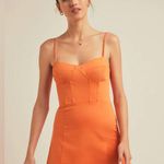 Favorite Daughter What’s Your Sign Dress Size 8 NWT Orange Photo 1