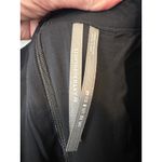 Anthropologie  Plunge Satin Mini Dress NWT Black Sleeveless Size 8 Photo 6