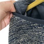 Theia Elegant Blue Sleeveless Dress 2 Gray Photo 7