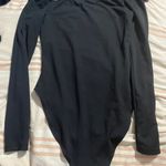 Black Off The Shoulder Bodysuit Photo 1