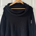 Free People Cowl Neck Strawberry Fields Sweater Black Size XS Off the Shoulder Photo 3