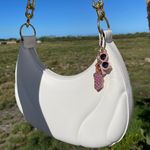 NEW Gold Pink Accessory Purse Bag Charm Keychain Photo 2