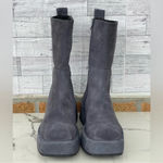 Equitare Nilton pewter suede boot size 38/8 Gray Photo 1