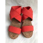 Lucky Brand Lucky Brand Marinah Orange Wedge Sandals Photo 2