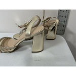 Charles by Charles David Womans NWOT Charle By Charles David Rheanna Strappy Sandals 8.5 M Gold Heel Photo 3