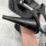 Opening Ceremony Jeanette Black & Blue Velvet Floral High Heel Sandals 41 EU Photo 10