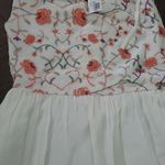 Forever 21 White and peach color dress new with tags by runs big more like mediu Photo 1