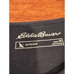 Eddie Bauer Y2K  Striped Teal Thermal Long Sleeve Shirt Medium Outdoors Snaps M Photo 6