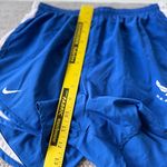 Nike Vintage Cobalt Blue White Air Force Running Shorts Size Small Photo 3