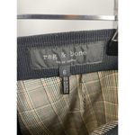 Rag and Bone New York Simone Gray Glen Plaid Preppy High Rise Ankle Pants Size 6 Photo 6