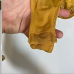 Free People All Tucks Printed Long Sleeve Bodysuit Women’s Small Yellow Photo 5