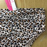 Xhilaration New High Leg High Waist Bikini Bottoms Animal Med Photo 1