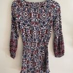 American Eagle Floral Long Sleeve Romper Photo 3