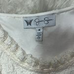 Jessica Simpson  Ivory Cream Lace Blouse Sz M/L Photo 8