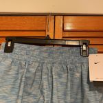 Nike One Dri-Fit Athletic Mid-Rise 3” Brief Lined Blue SpaceDye Shorts Sz S NWT Photo 1