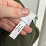 J.Crew Wren Slim Shirt in Baird McNutt Irish Linen in Rich Olive - Size 12 Photo 5