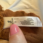 Listicle 287  Brown Butterscotch Stretch Floral Lace Ribbed Bralette Small Photo 5