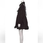 Sandy Liang Bally Dress In Black Gingham Photo 6