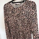 Parker Panter Asymmetrical Wrap Animal Print Dress size medium Photo 2