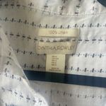 Cynthia Rowley  100% linen button down shirt Photo 1