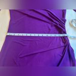 Susan Graver  Deep Purple Long Sleeve Dress Photo 6