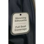 Time & Tru NEW Womens Black Shirred Slimming One Piece Swimsuit Size S 4/6 Photo 3