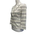 Banana Republic Striped Linen Cotton Blend Blazer Jacket Size Petite 2P Photo 1