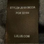 Lulus Dorado Wide Leg Tie Front Jumpsuit Denim Chambray Size XL JS16136COA Photo 14