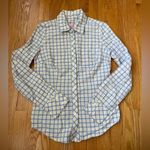 Lilly Pulitzer  Plaid Long Sleeve Button-Up Shirt Photo 0