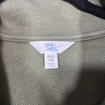 Time & Tru Olive Green Cozycore Pullover Sweatshirt Photo 4