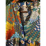 Uncle Frank  Floral Salad Boho Knee Length Flowy Dress Sz XS Photo 1