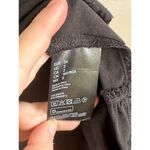 Divided H&M  Black Short Sleeve Button Down Ruffle Hem Fit & Flare Dress Size 2 Photo 5