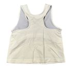 Sub 4 USA Womens Medium White Running Sports Bra Cropped Tank Made in USA Photo 5