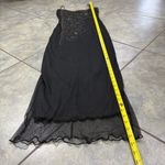 Y2K Bonkers Clothing Co Womens Black Lace Dress Sz S Goth Grunge Dark Romantic Photo 10