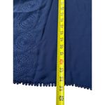 Lands' End  Blue Sheer Kimono Sleeve Cover Up Dress Women's Size Large | 44-16 Photo 4