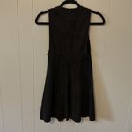 Wilfred  Faux Suede Black Dress Size 0 Photo 1