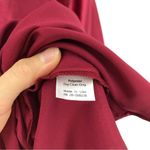 Vanessa Mooney  Lala Satin Slip Dress Burgundy XXS Photo 6