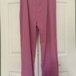 Amazon Pink Wide Leg Women’s Trousers Pants Bubblegum Pink Size Large Photo 6