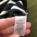Talbots  Womens NWOT Black and White Striped Knit 3/4 Sleeve Dress - Size M Photo 5